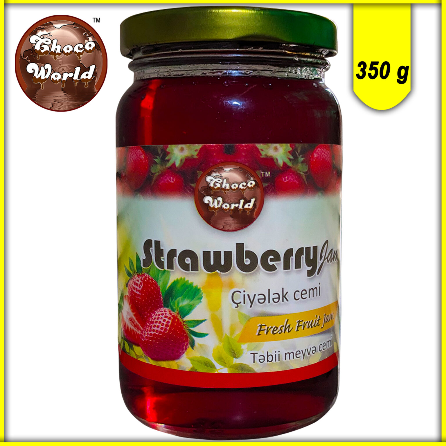 Strawberry Jam 350 Gram – Choco World