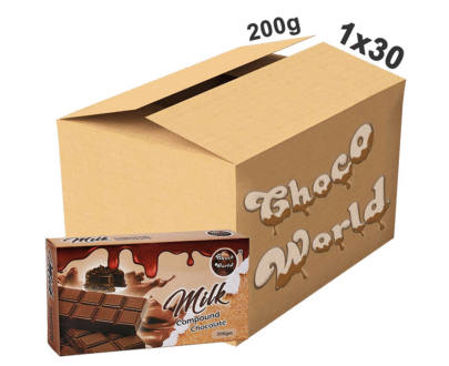 Milk Compound Chocolate 200g Bulk