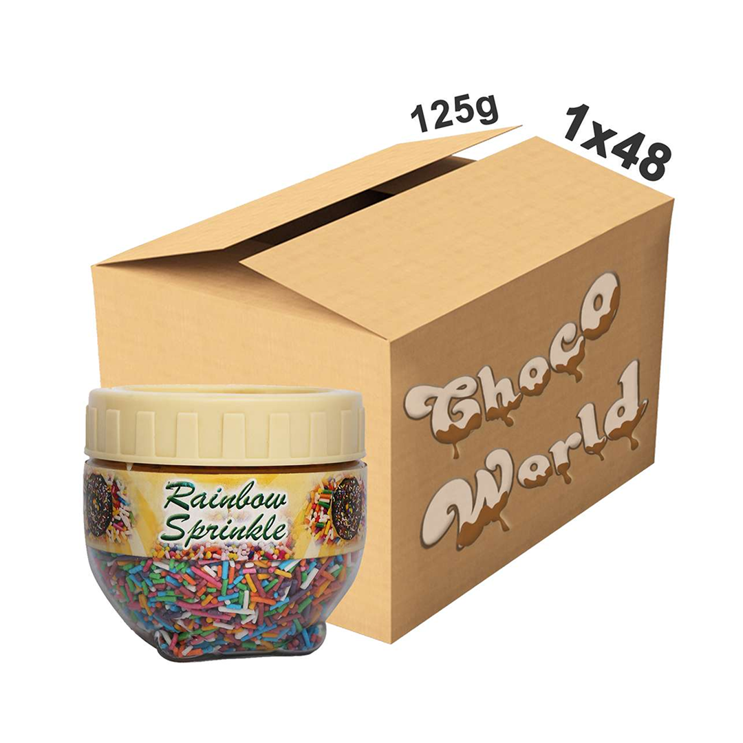 Rainbow Sprinkles 125-gram Bulk