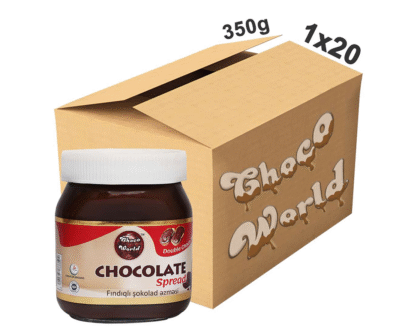 Double Choco Spread Jar 350g Bulk