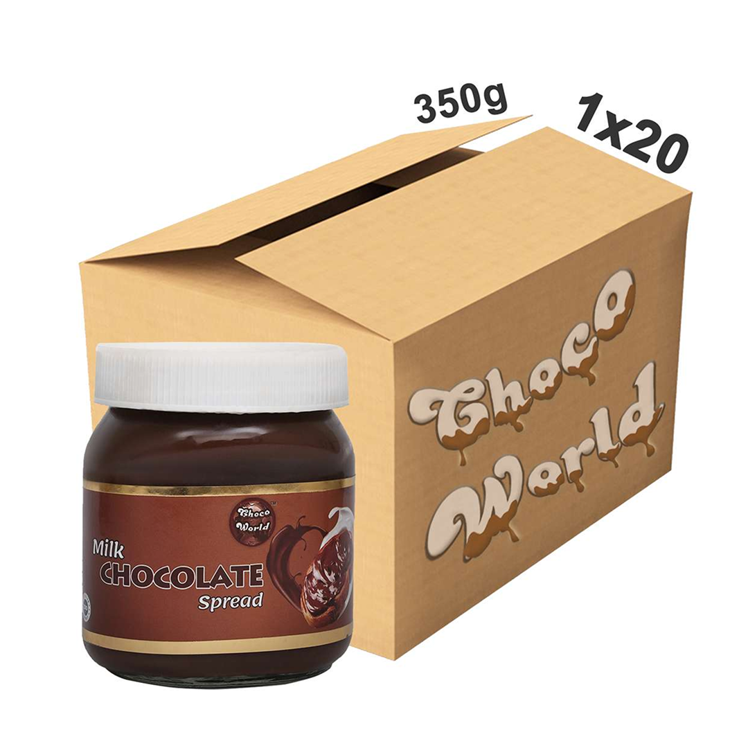 Milk Chocolate Spread 350 Gram Bulk